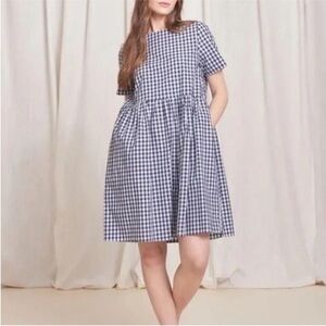 Tradlands Nico Gingham Checkered Dress
